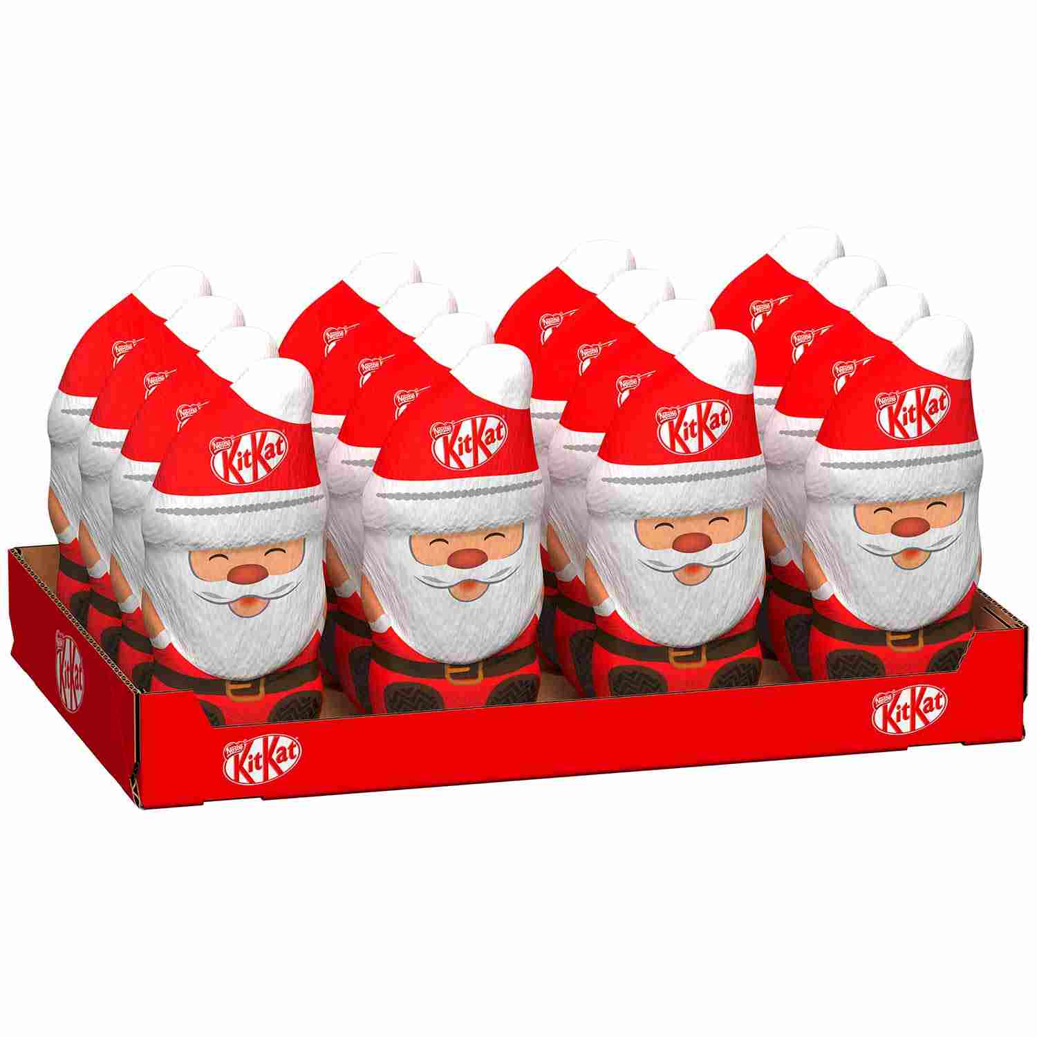 Czekoladowy Mikołaj figurka Święta Bożego Narodzenia Kit Kat 85g z Niemiec