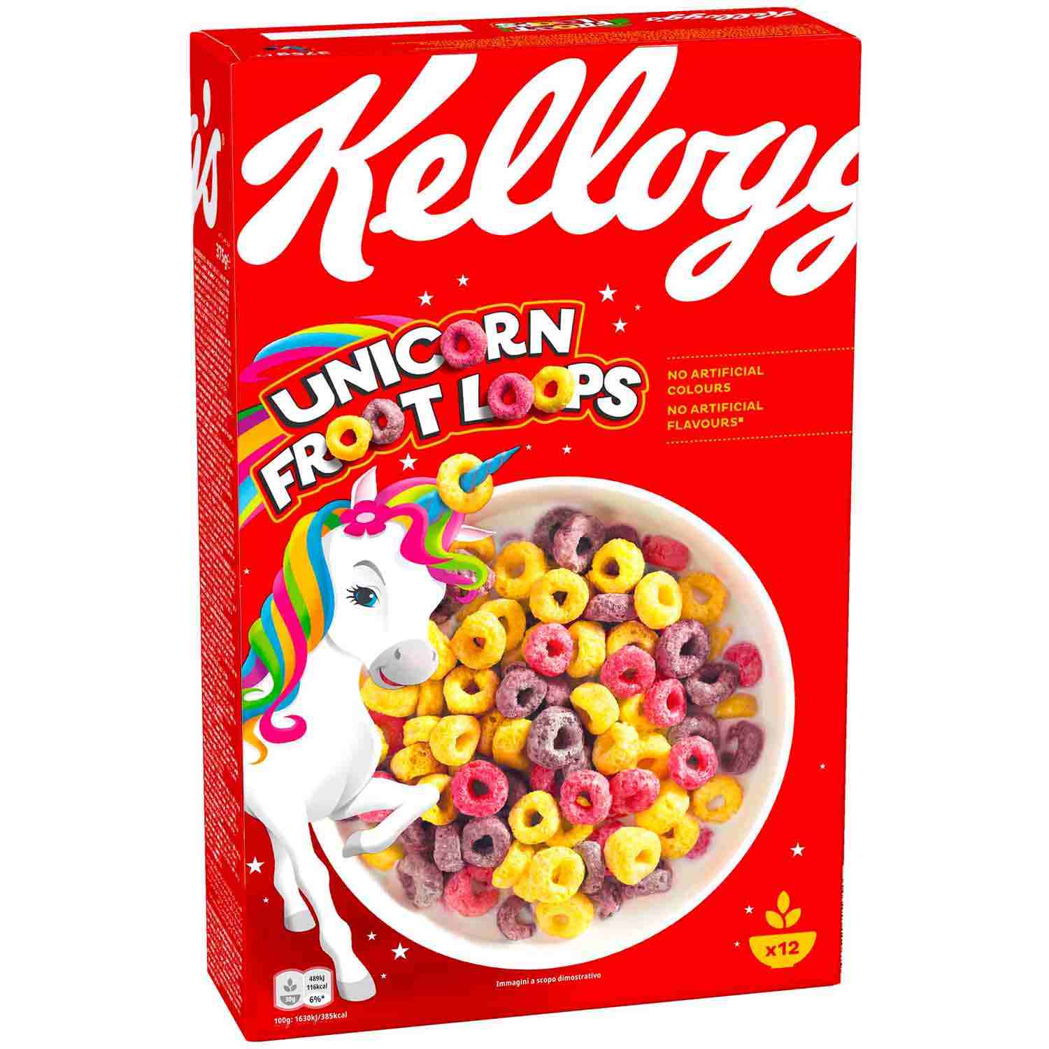 Płatki śniadaniowe Kellogg's Froot Loops 375g z Niemiec