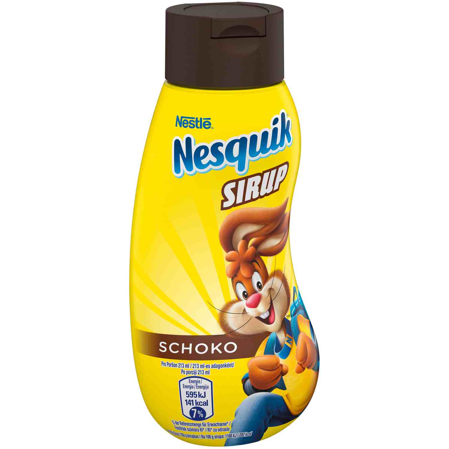 Syrop czekoladowy do deserów lodów Nesquik 300ml z Niemiec