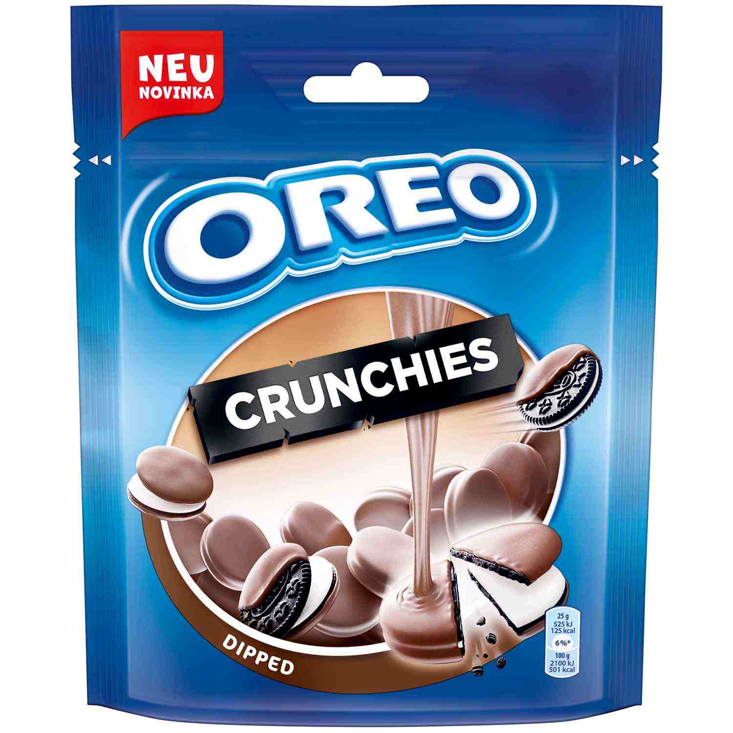 Ciastka kruche Oreo w czekoladzie 110g z USA