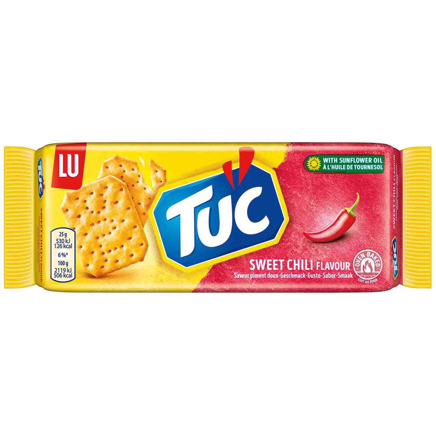 Krakersy Tuc słodka papryka Sweet Chili 100g z Niemiec