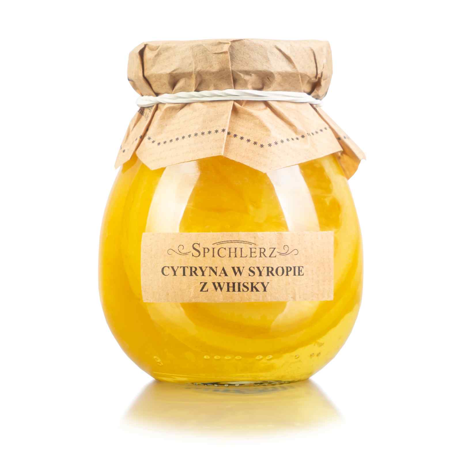 Cytryna w syropie naturalne cytryny z whisky 260g
