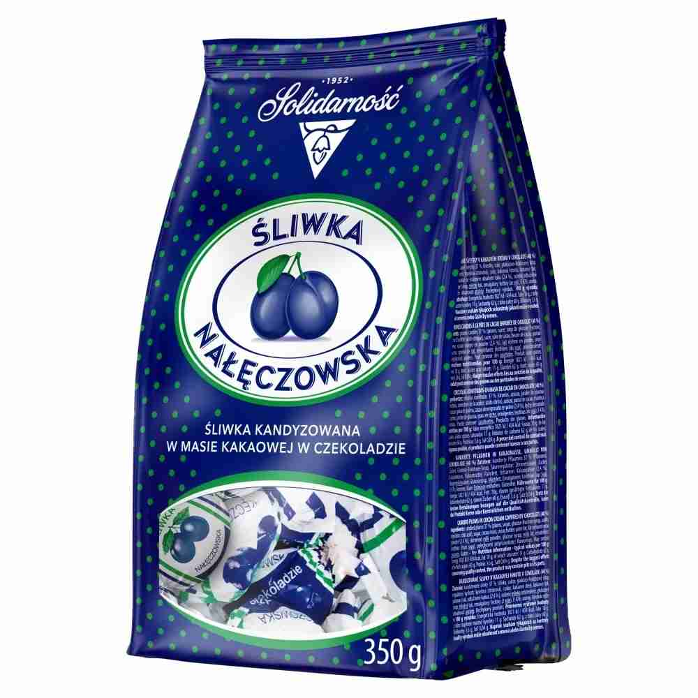 Śliwka Nałęczowska w czekoladzie Solidarność 350g