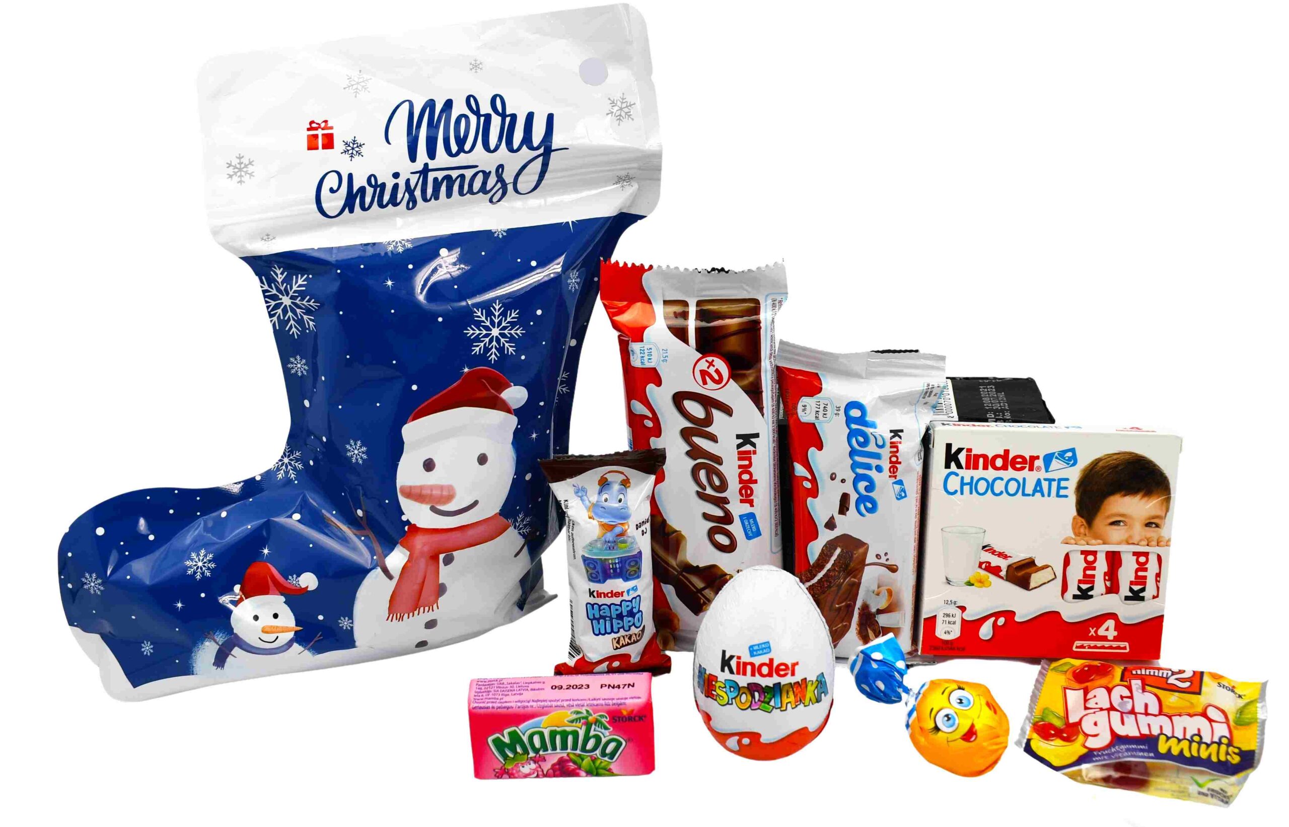 Świąteczny zestaw Kinder pod choinkę dla dziecka