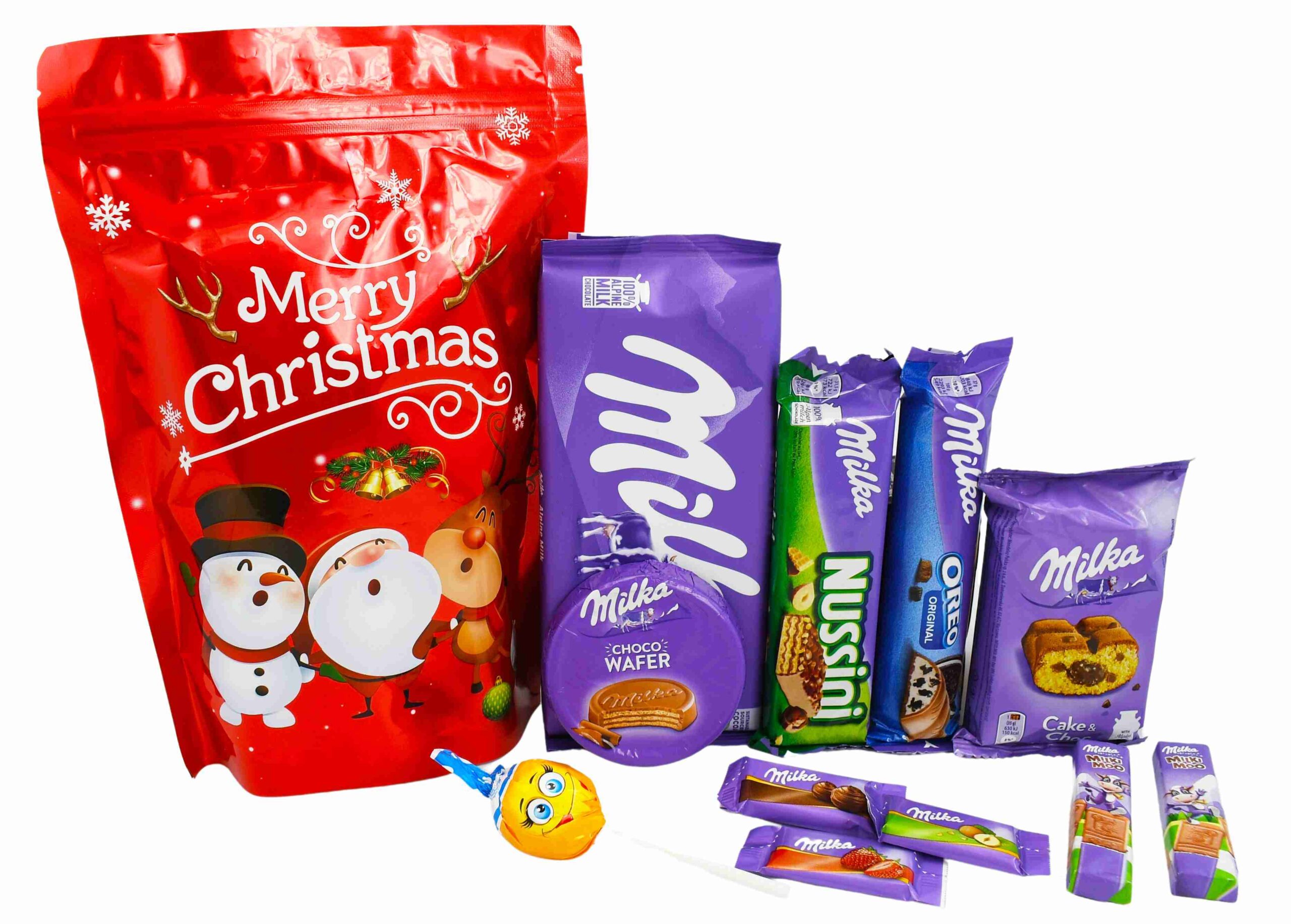 Zestaw słodyczy Milka na Święta prezent Mikołaj