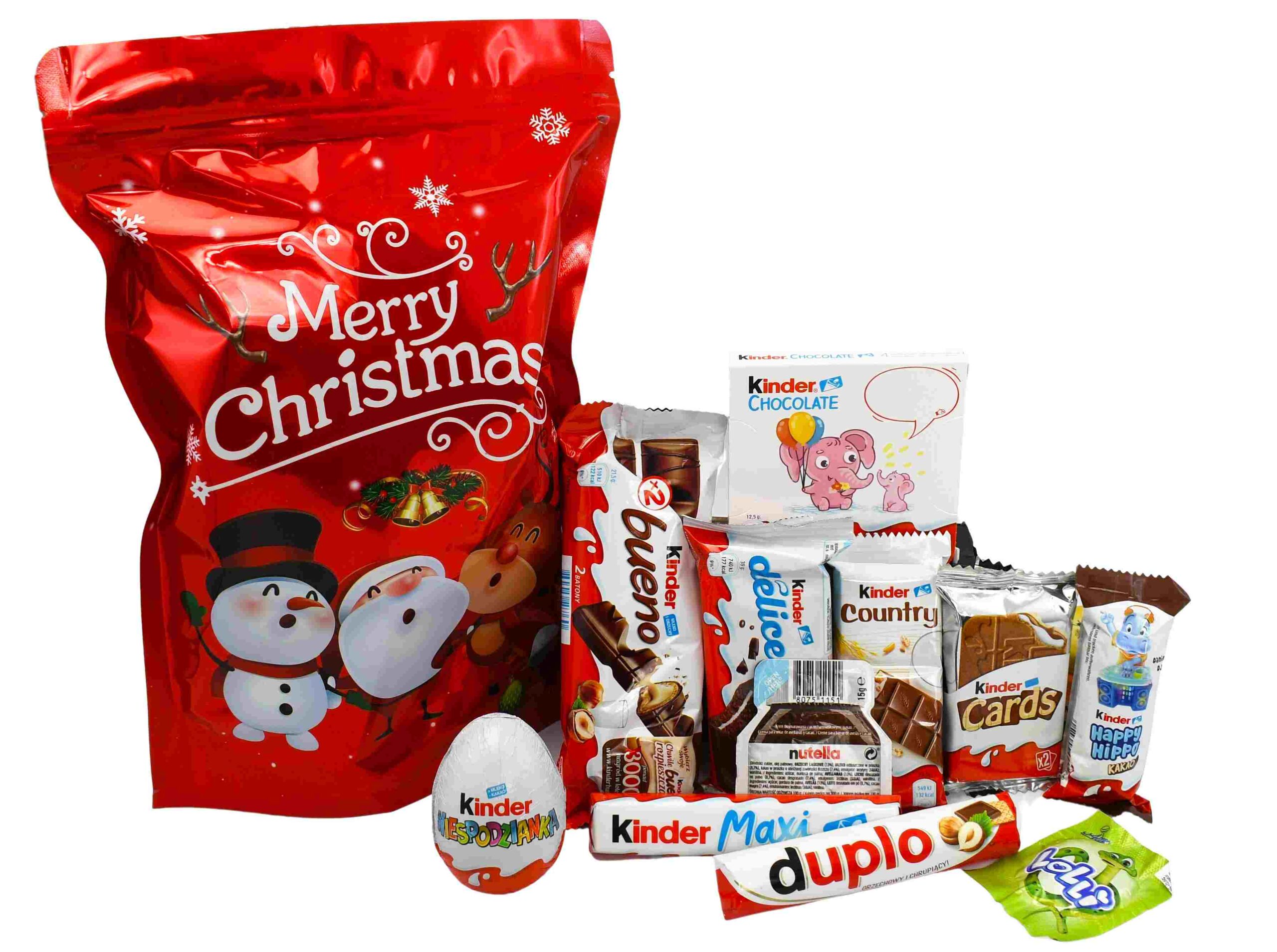 Świąteczny zestaw prezentowy Kinder pod Choinkę
