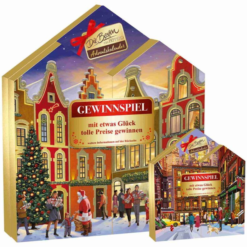 Kalendarz adwentowy czekoladki Ferrero Rocher Święta 275g z Niemiec