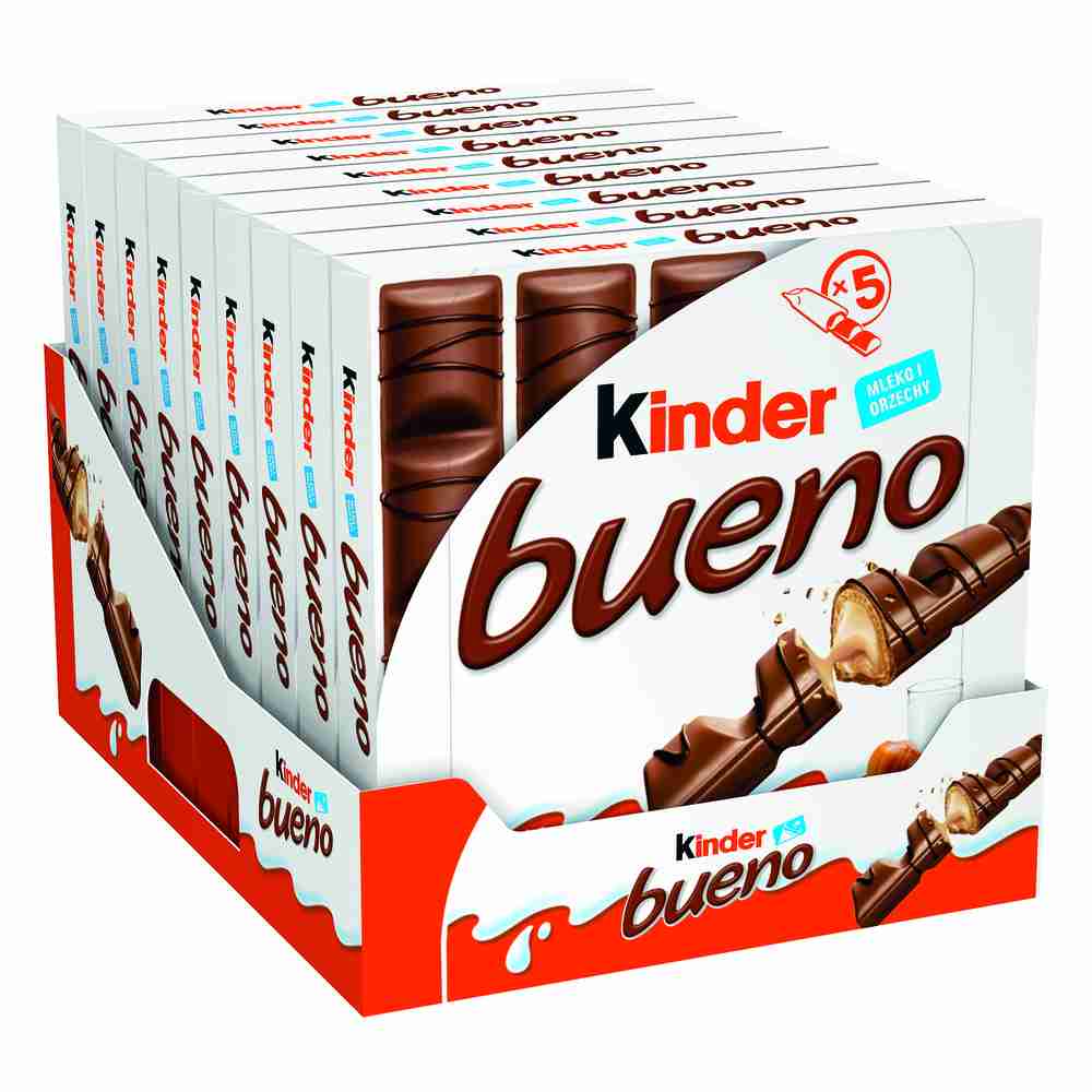 Wafelki baton Kinder Bueno 45 szt