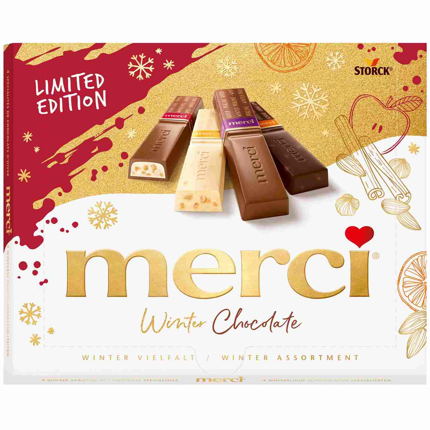 Świąteczne czekoladki Merci Winter na Święta 250g