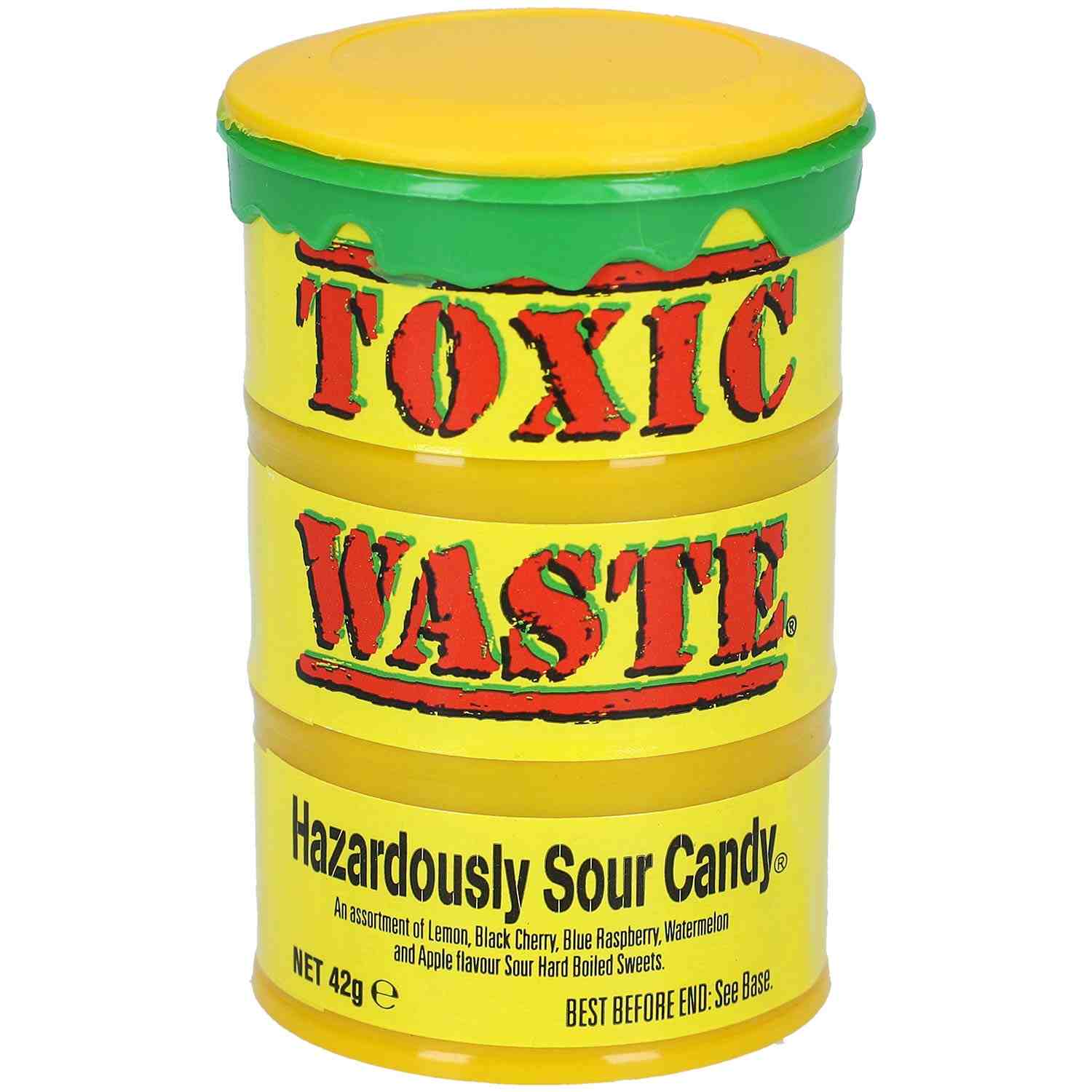 Kwaśne cukierki Toxic Waste 42g z USA