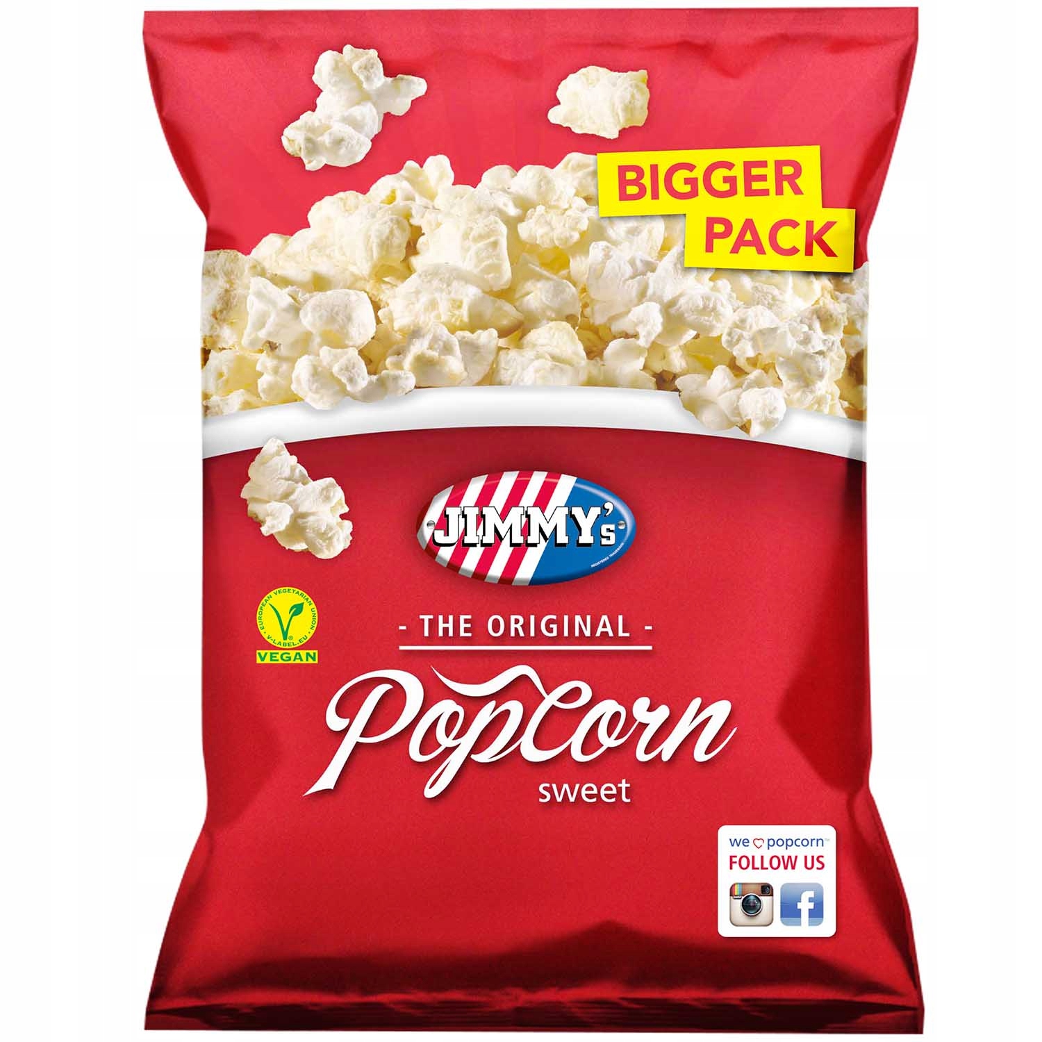 Jimmy's Popcorn Słodki 100g Z Holandi