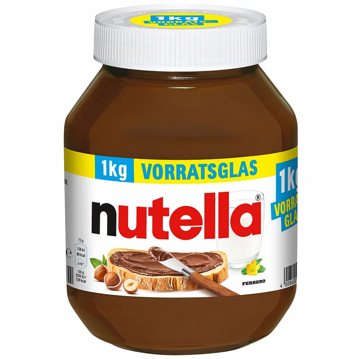 Krem Czekoladowy Nutella W Słoiku 1kg Z Niemiec