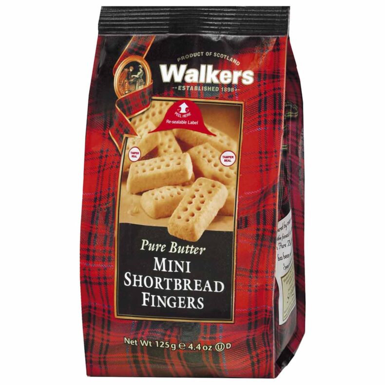 Walkers Pure Butter Mini Kruche Ciastka Szkockie Maślane 125g UK