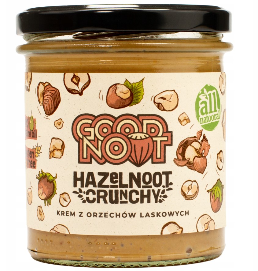 Krem z Orzechów Laskowych Good Noot Hazelnoot 300g