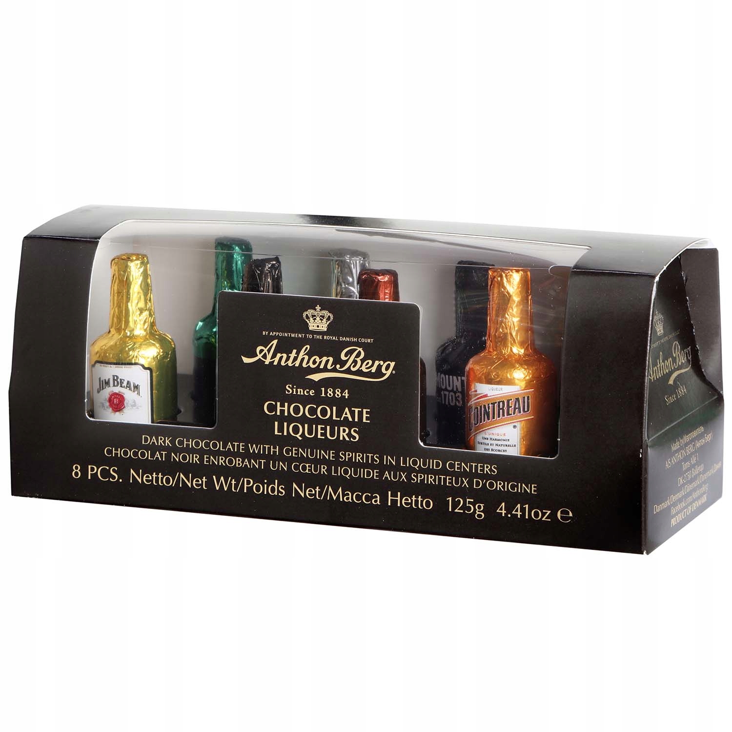 Anthon Berg Likiery czekoladowe Buteleczki 125g DK