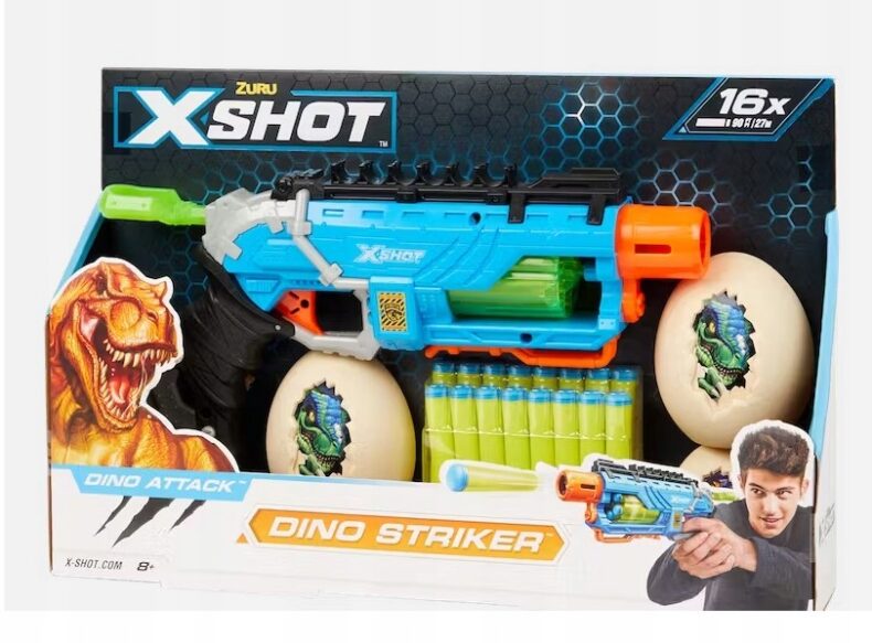 Zuru X-Shot Pistolet na Strzałki Dino Attack