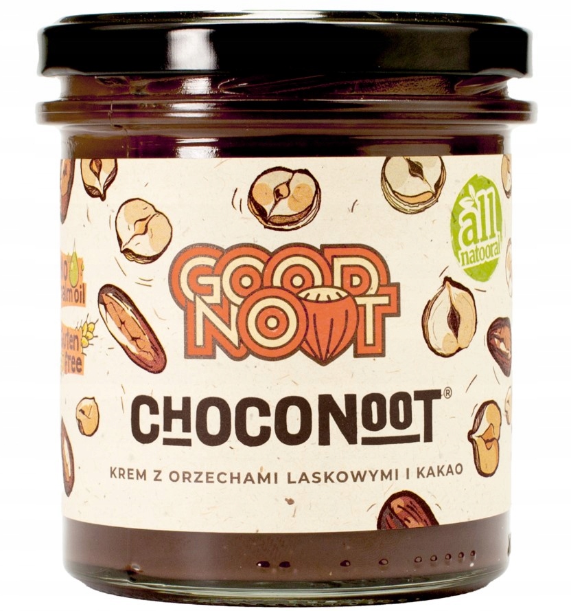 Krem Orzechowo Kakaowy Kakao Orzech Good Noot 350g