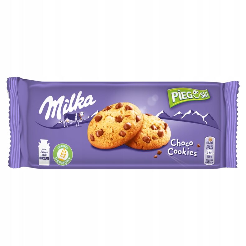 Milka Pieguski Ciastka Kruche Choco Cookie 135 g