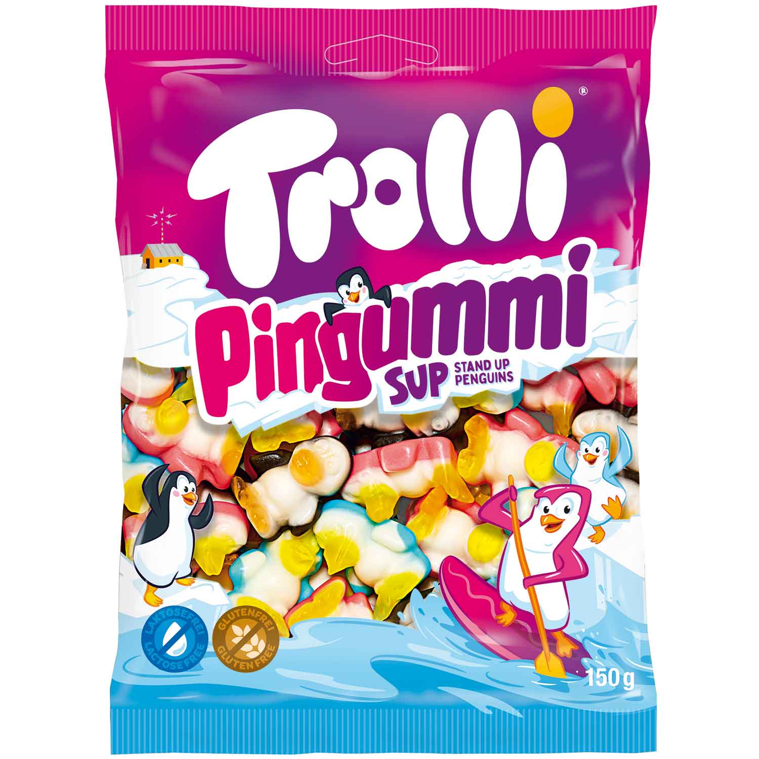 Żelki Owocowe Trolli Pingwiny 150 g Z Niemiec