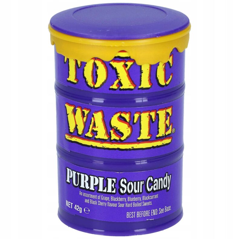 Toxic Kwaśne Waste Cukierki Owocowe 42g Z USA