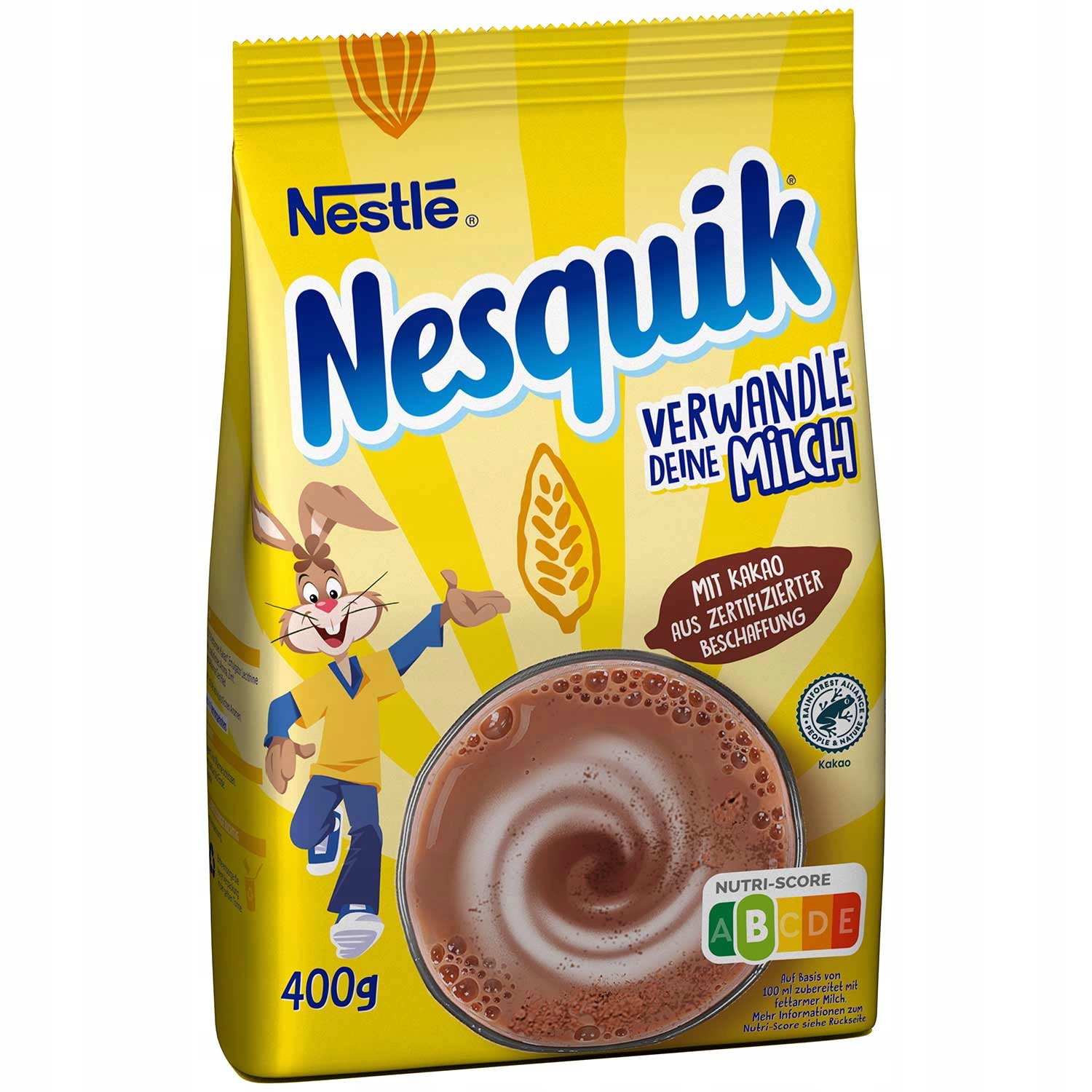 Kakao Mleczne Nesquik 400 g Z Niemiec