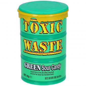Kwaśne Toxic Cukierki Waste Owocowe 42g z USA
