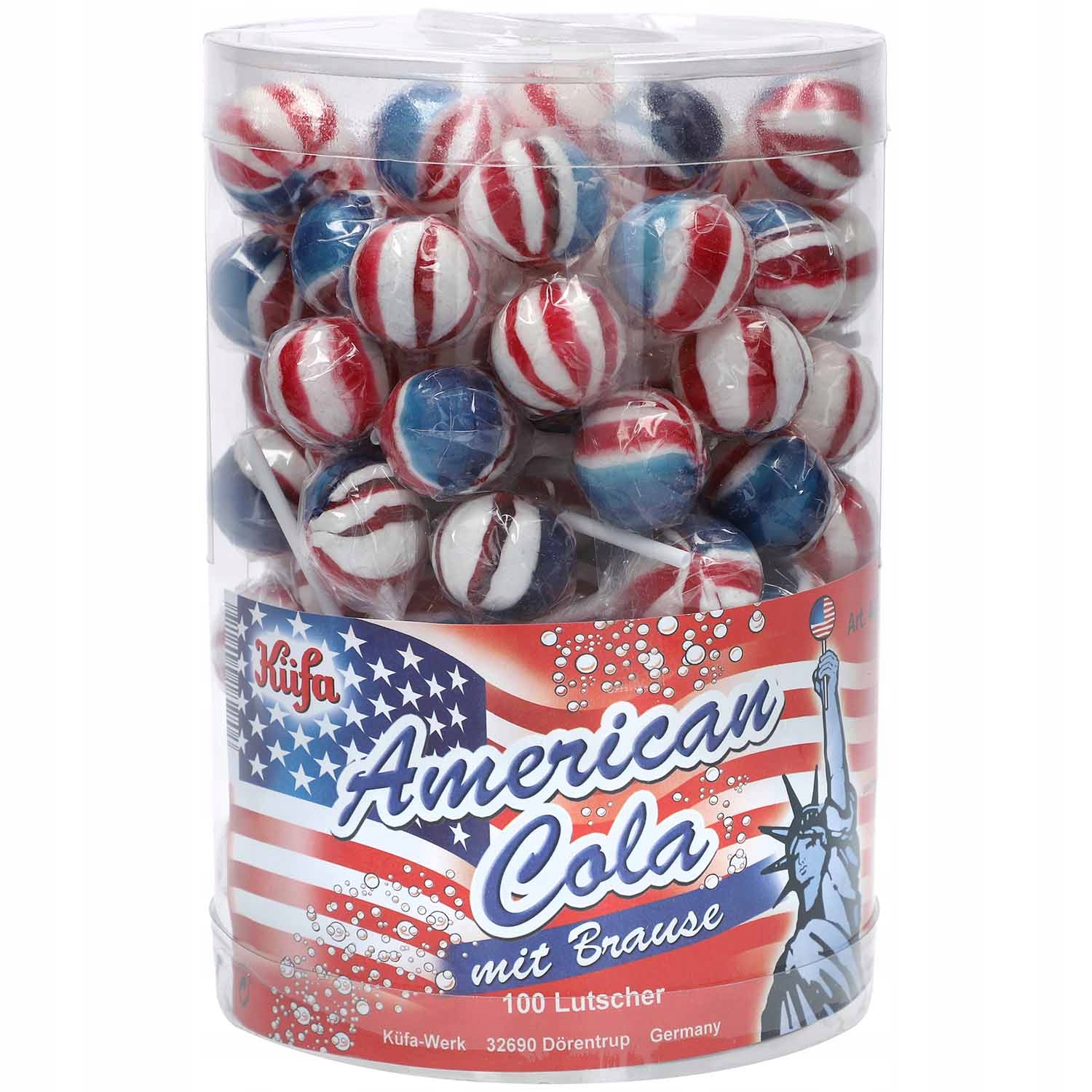 musujące Lizaki Cola lizak Strzelające 10szt USA