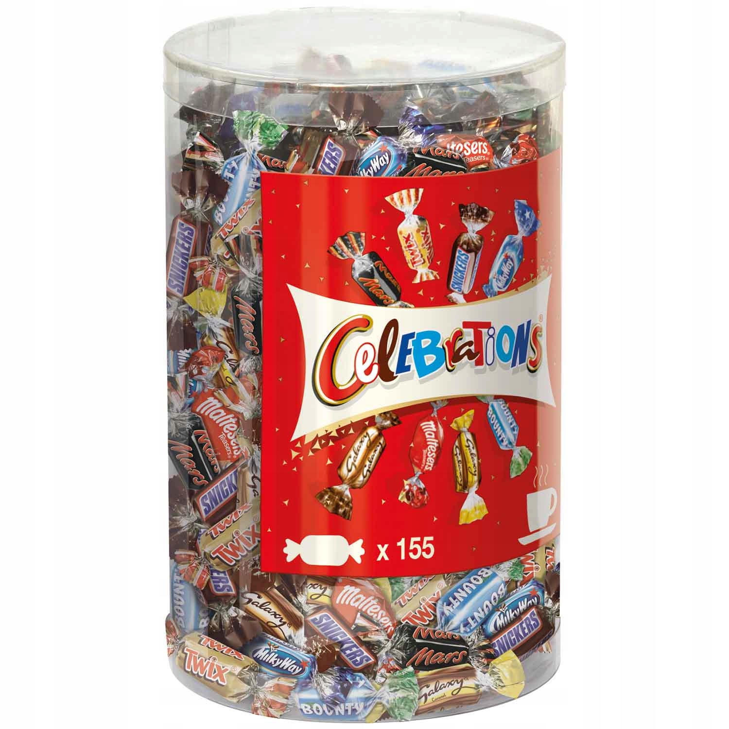 Cukierki Mars Twix Bounty Celebrations 155 szt De