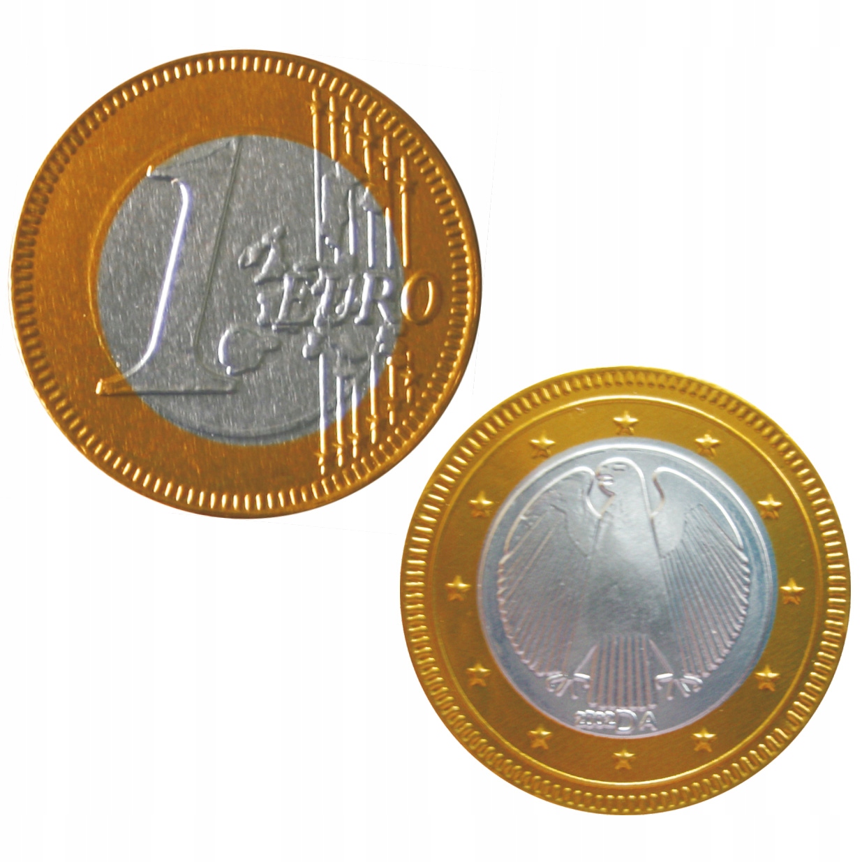 Czekoladowe Monety Euro Mleczne 180 sztuk HL