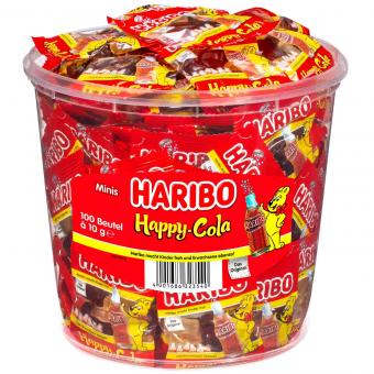 Żelki Haribo Cola Mini Paczki 100x10g DE