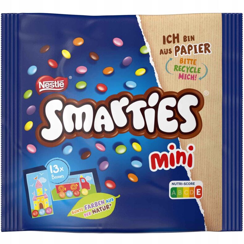 Cukierki Smarties Mini Nestle 13sztuk 187 g DE