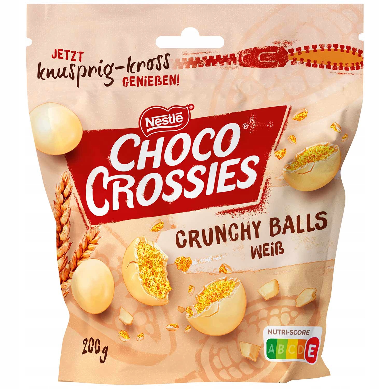 Choco Crossies Biała Czekolada Kulki 200g DE