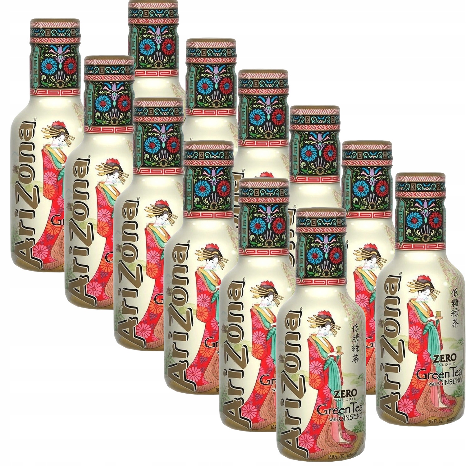 Zielona Herbata Arizona Bez Cukru 450ml x 12 szt