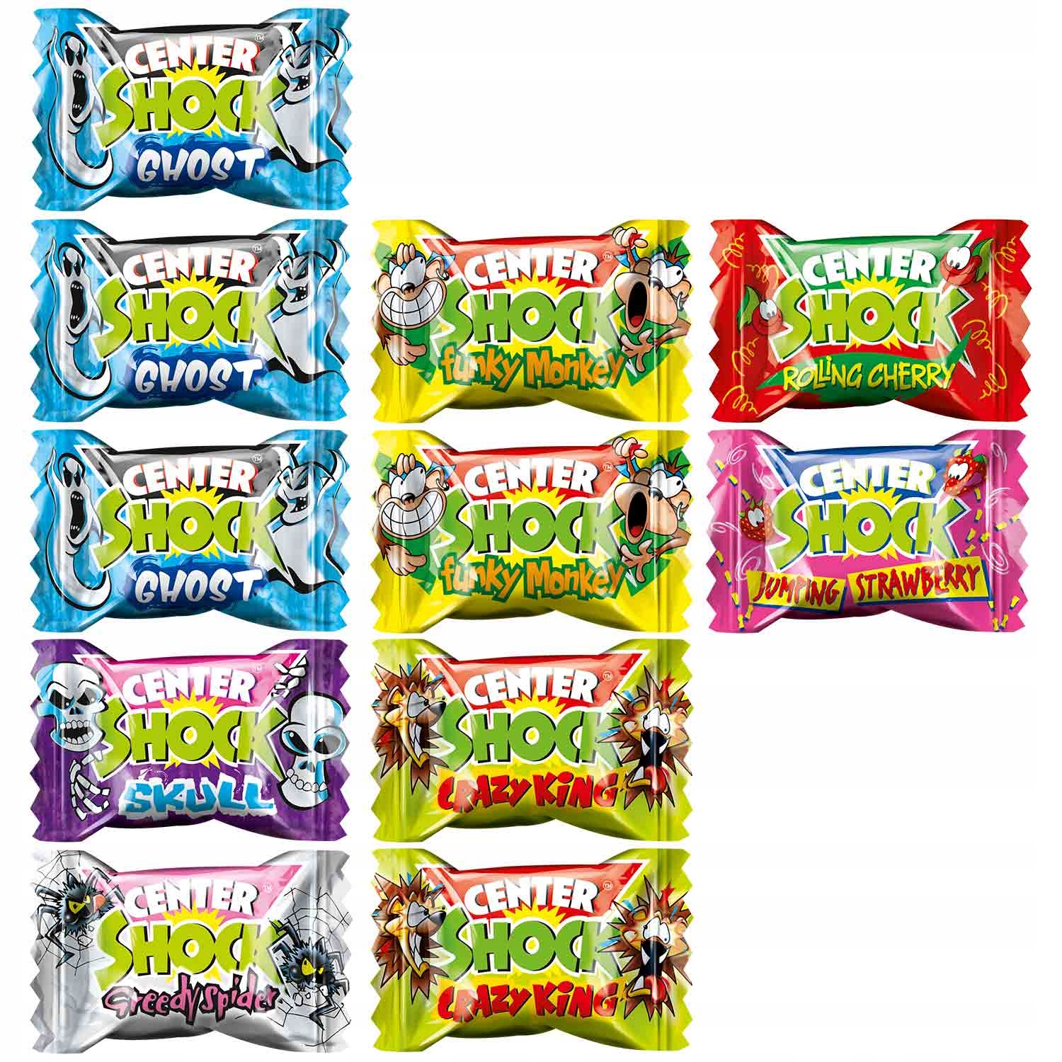 Center Shock Sauer Mix Kwaśne Gumy 11sztX4g NL