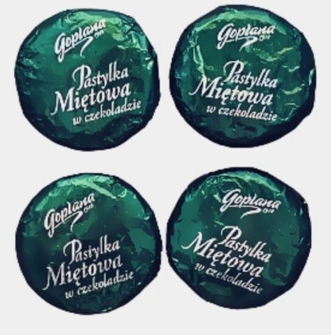 Pastylki Miętowe w Czekoladzie Goplana 1kg