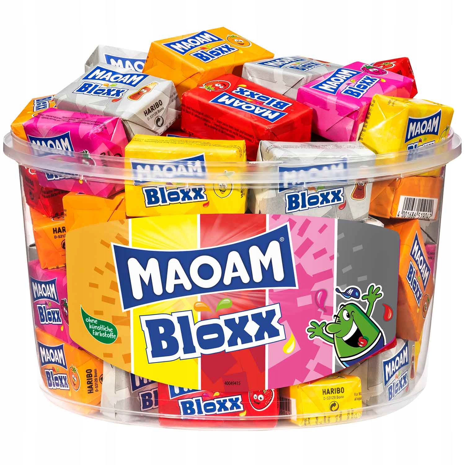 Maoam Bloxx Guma Rozpuszczalna Mix 50x5 1100g DE