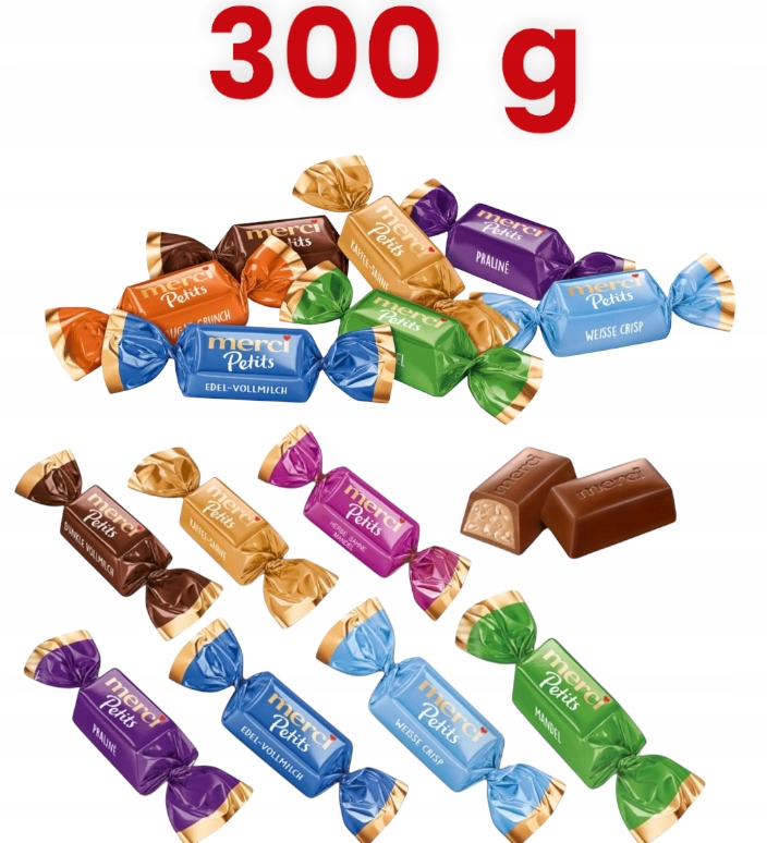 Storck Merci Petits 300 g cukierki kawowe święta Wielkanoc paczka pralinki