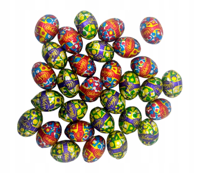 Vobro Jajeczka Czekoladowe Jajka Cukierki święta Koszyka Wielkanoc 0,5 kg