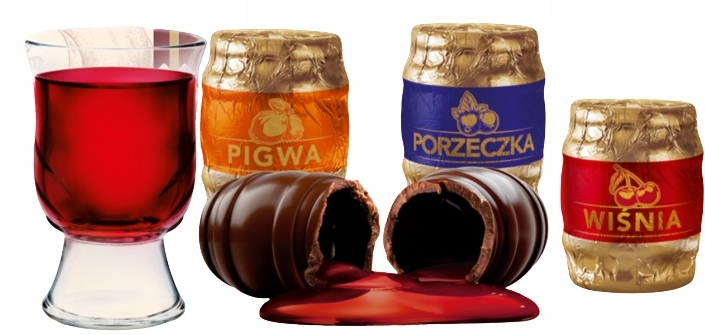 E.Wedel Baryłki Likierem Soplica Z Alkoholem Czekoladki Beczki Święta 200g