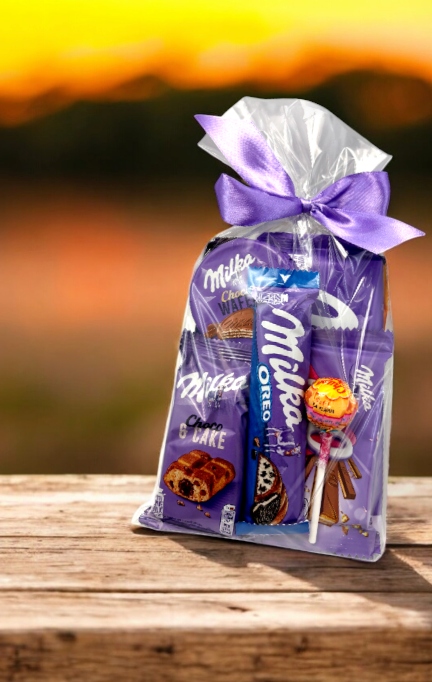 Słodycze Milki paczka zestaw dla dzieci święta czekolada milka