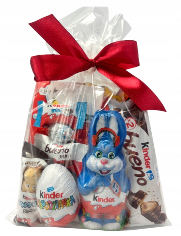 Kinder paczka słodycze dla dzieci Wielkanoc Święta prezent królik 55g
