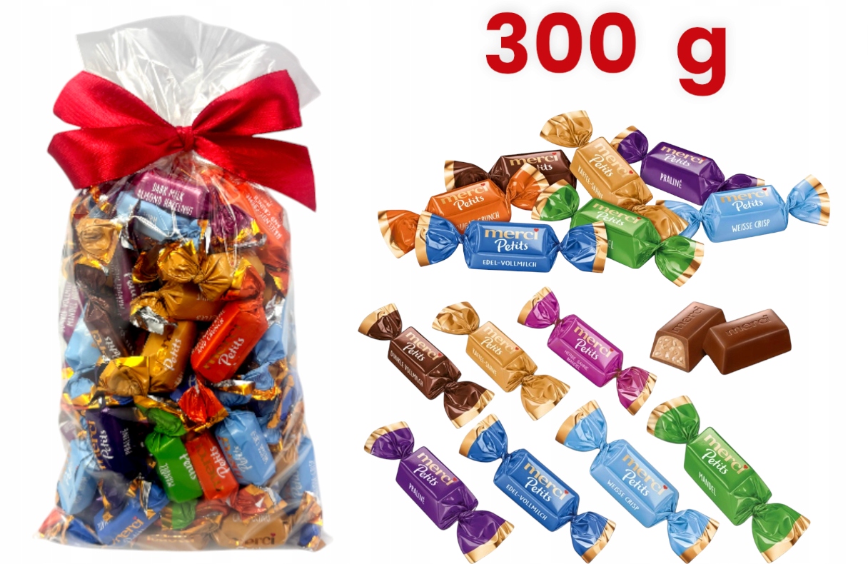 Storck Merci Petits 300 g cukierki kawowe święta Wielkanoc paczka pralinki