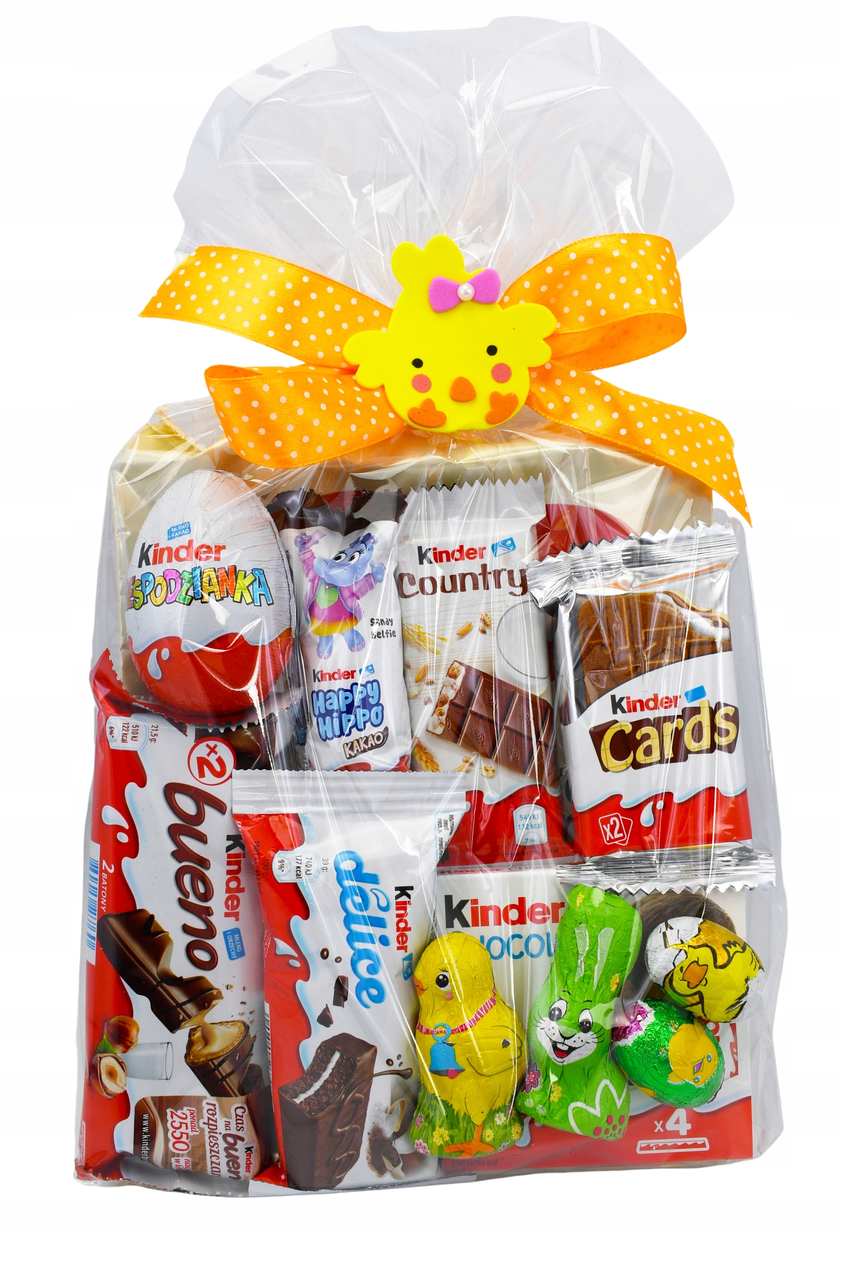 Zestaw Słodyczy Kinder Jajko Paczka Królik Święta