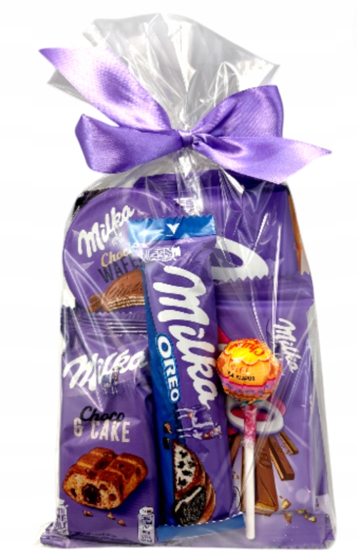 Słodycze Milki paczka zestaw dla dzieci święta czekolada milka