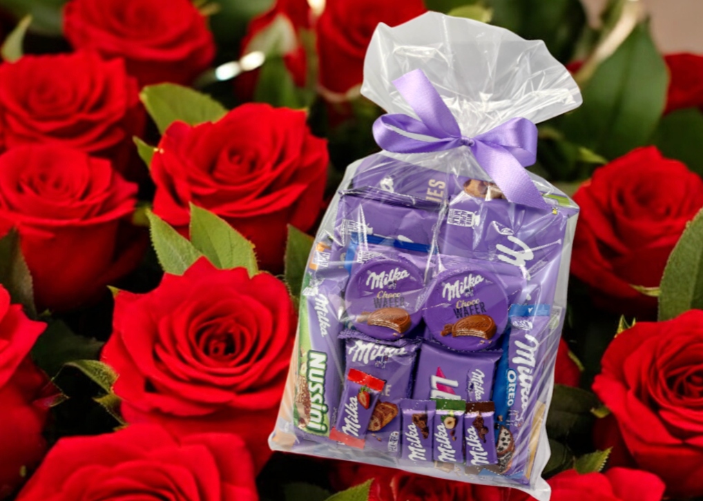 Milka zestaw słodyczy dzieci paczka święta