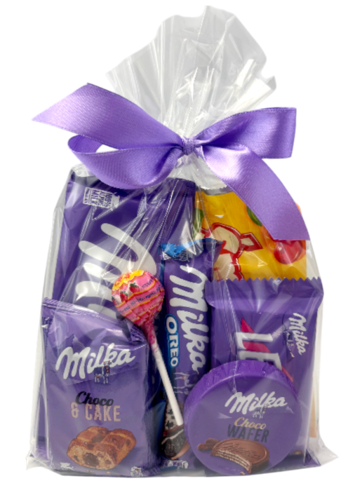 Słodycze Milki paczka zestaw dla dzieci święta Wielkanoc czekolada milka