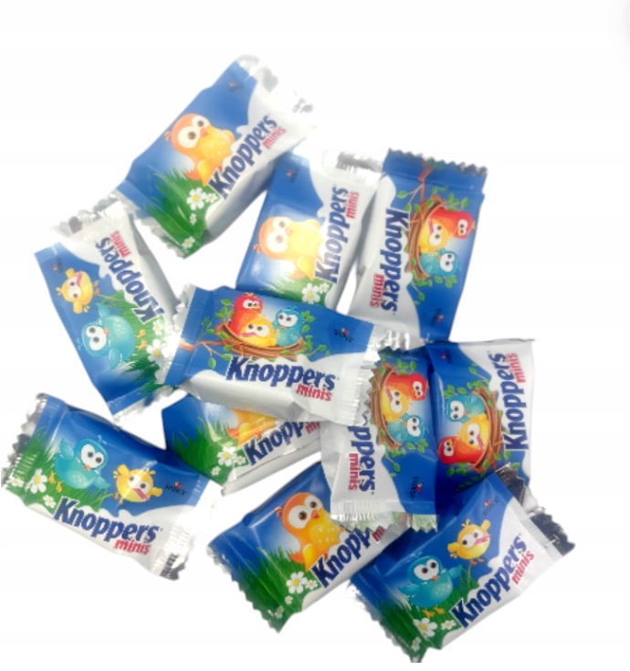 Knoppers Minis Wafle Mini Ciastka Wafelki Wafelek Święta Wielkanoc 200g