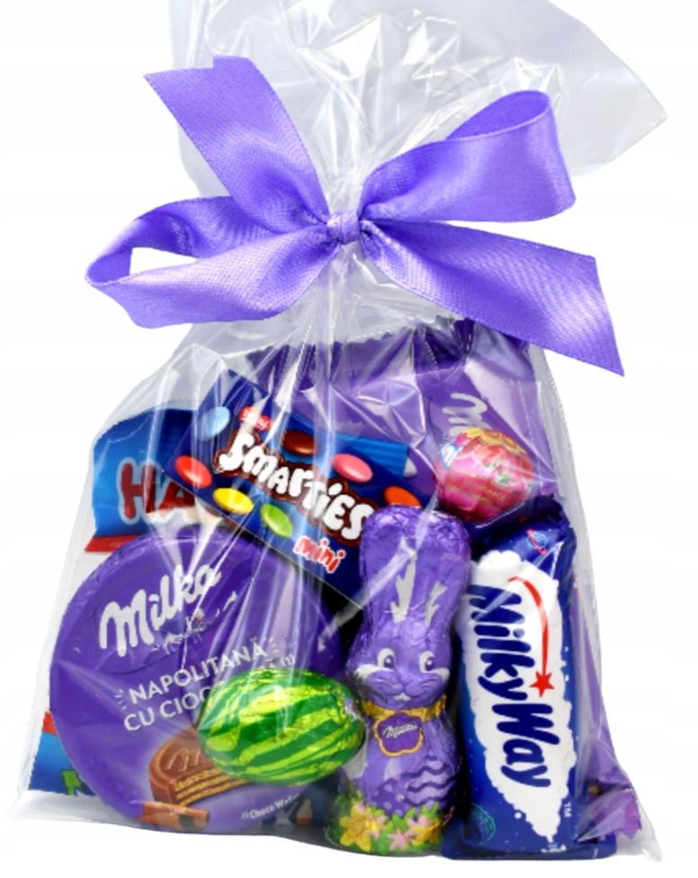 Zestawy Słodyczy Milka na Prezent zajączek jajko ŚWIĘTA WIELKANOC PACZKi