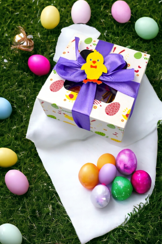 Świąteczna Paczka Milka Słodycze dla dzieci Wielkanoc królik Święta kurczak