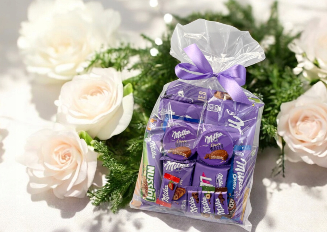 Milka zestaw słodyczy dzieci paczka święta